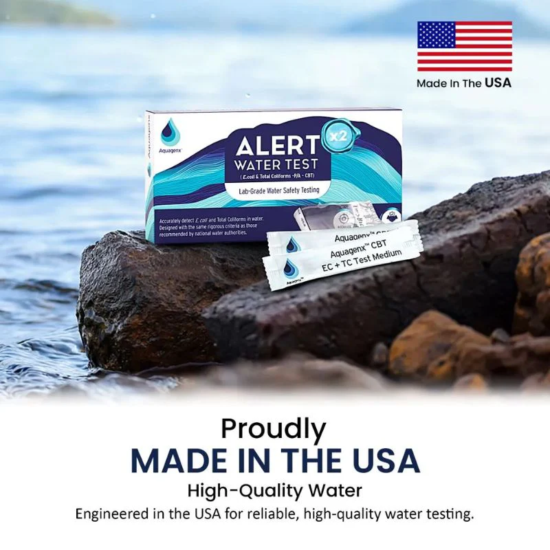Aquagenx Alert Water Testing Kit - E. coli & Total Coliform Test - Image 6