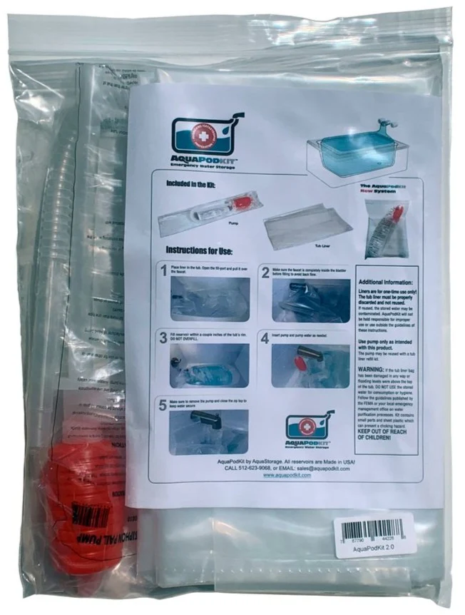 AquaPodKit Emergency Water Storage - Image 4