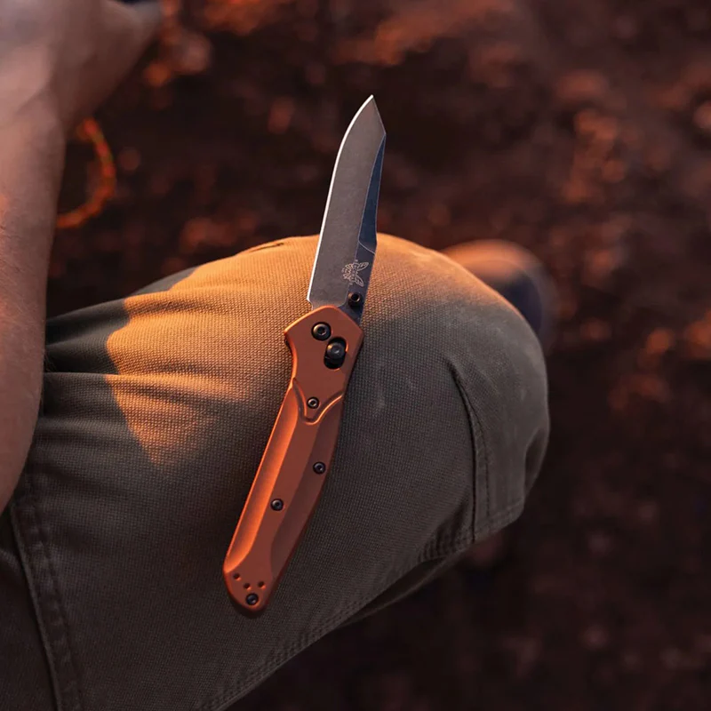 Benchmade 940 Osborne Folding Knife MagnaCut S30V Reverse Tanto Blade Aluminum Handle - Image 5