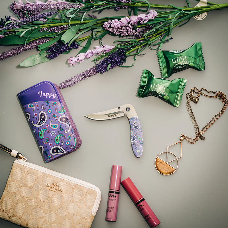 Brighten Blades Women's EDC Pocket Knife - Inspirational - Image 2
