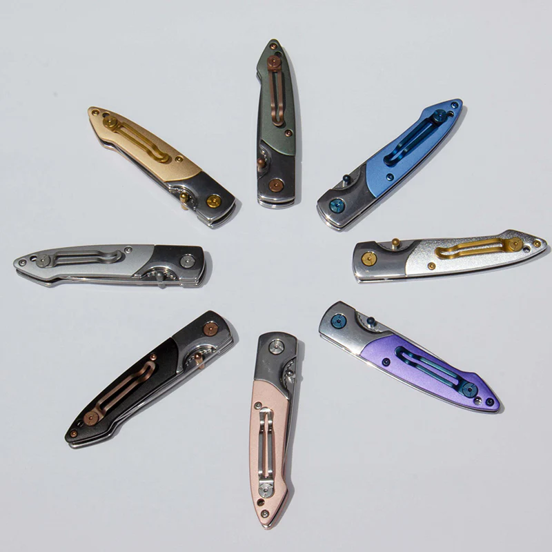 Brighten Blades Women's EDC Folding Knife - Not So Heavy Metal - Image 31