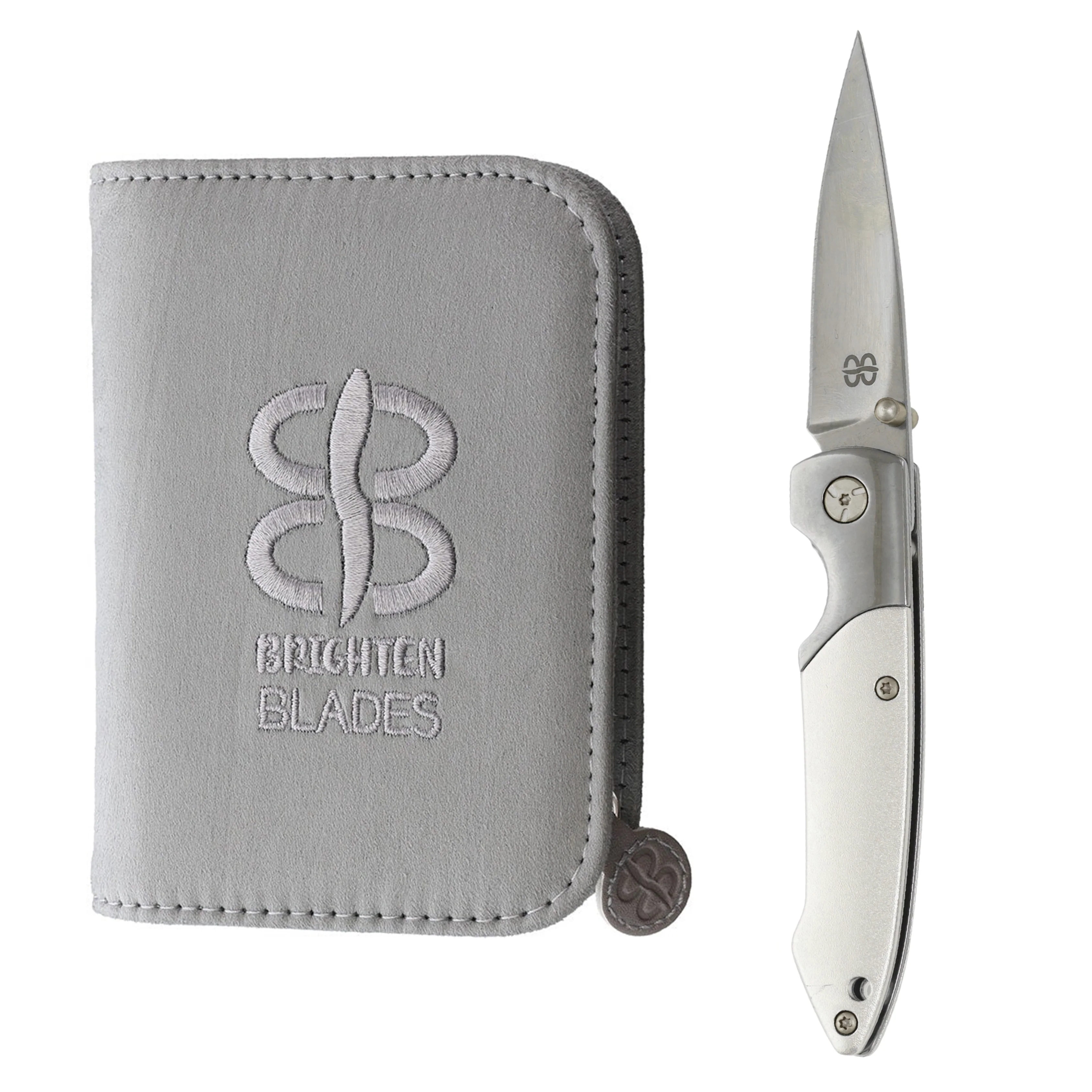 Brighten Blades Women's EDC Folding Knife - Not So Heavy Metal - Image 37