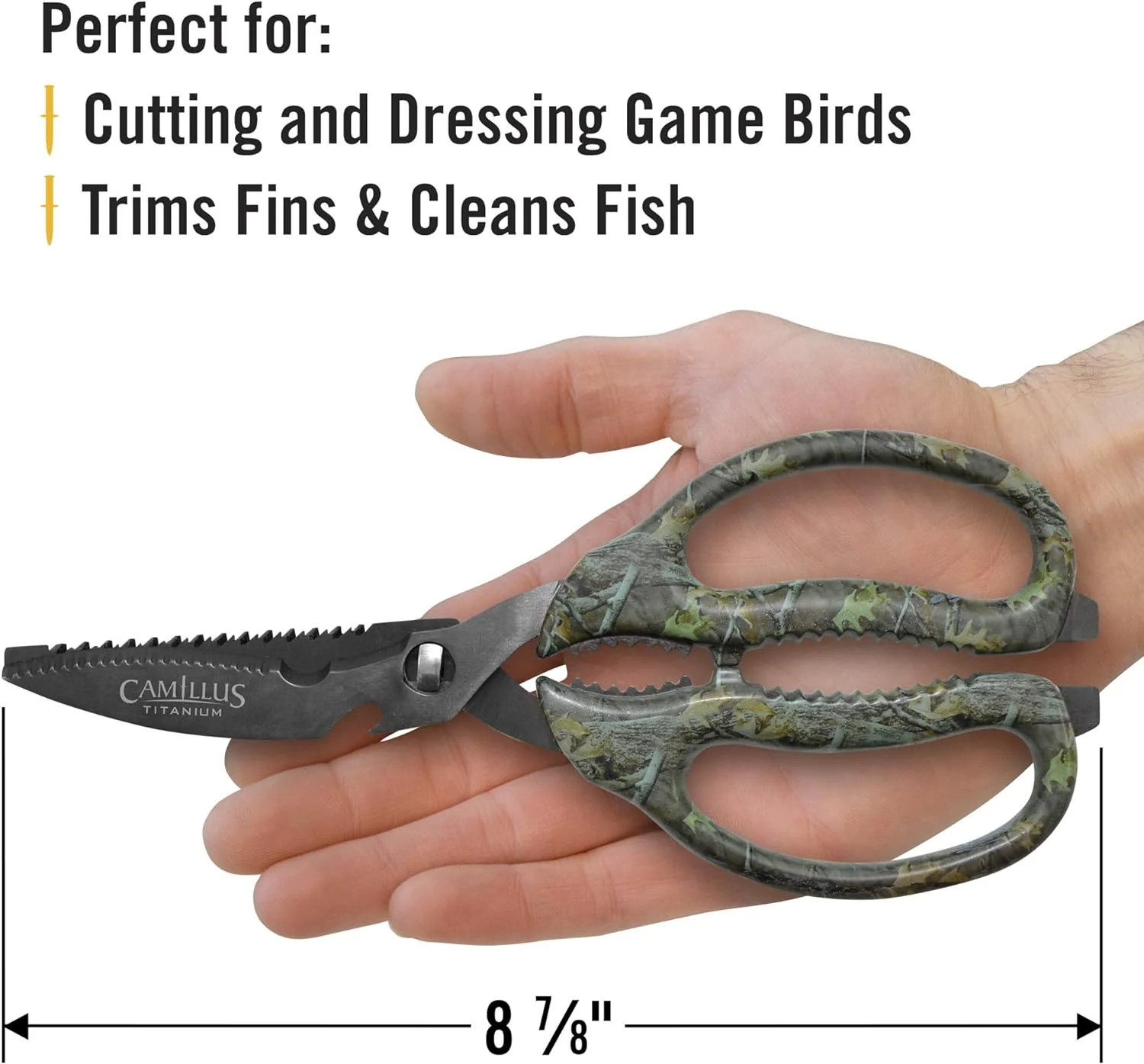 Camillus 9" Multi-Function Game Shears - Image 4