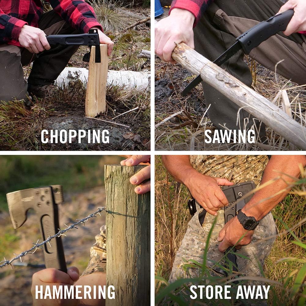 Camillus Camtrax 3-in-1 Hatchet, Hammer, and Folding Saw - Image 4