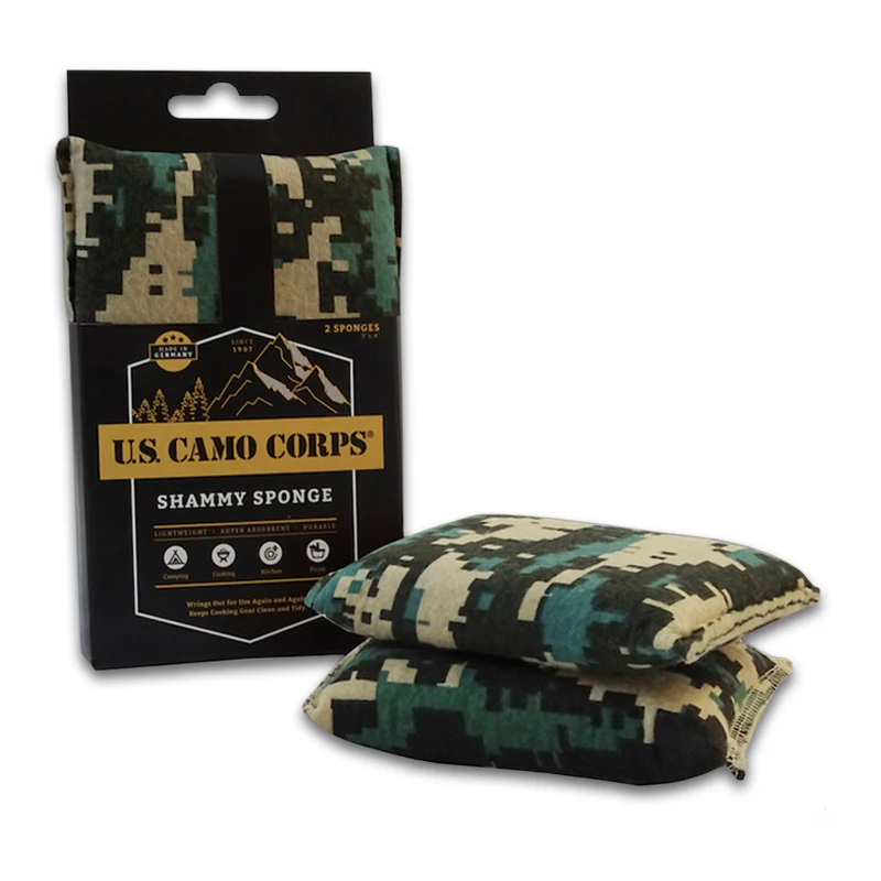 CAMO CORPS Shammy Sponge
