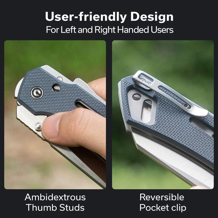 Civivi Buster FG, Thumb Stud & Superlock Pocket Knife, Nitro-V Blade - Image 22