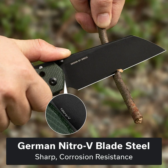 Civivi Buster FG, Thumb Stud & Superlock Pocket Knife, Nitro-V Blade - Image 36