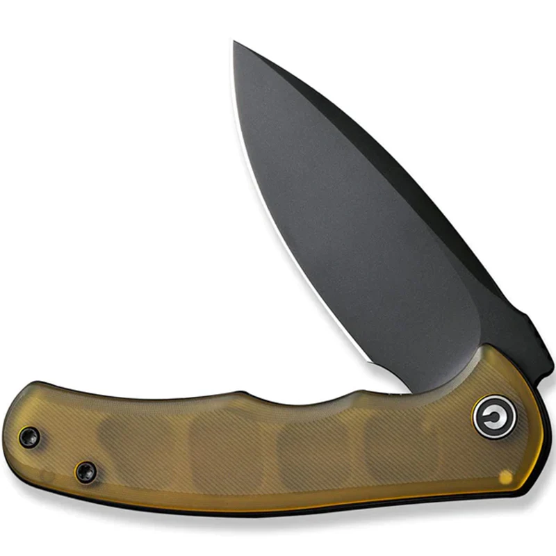Civivi Mini Praxis - Mini Praxis CIVIVI Bead Blasted Ultem Handle Black D2 Blade - Image 10