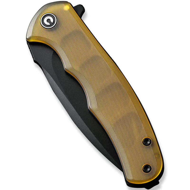 Civivi Mini Praxis - Mini Praxis CIVIVI Bead Blasted Ultem Handle Black D2 Blade - Image 11
