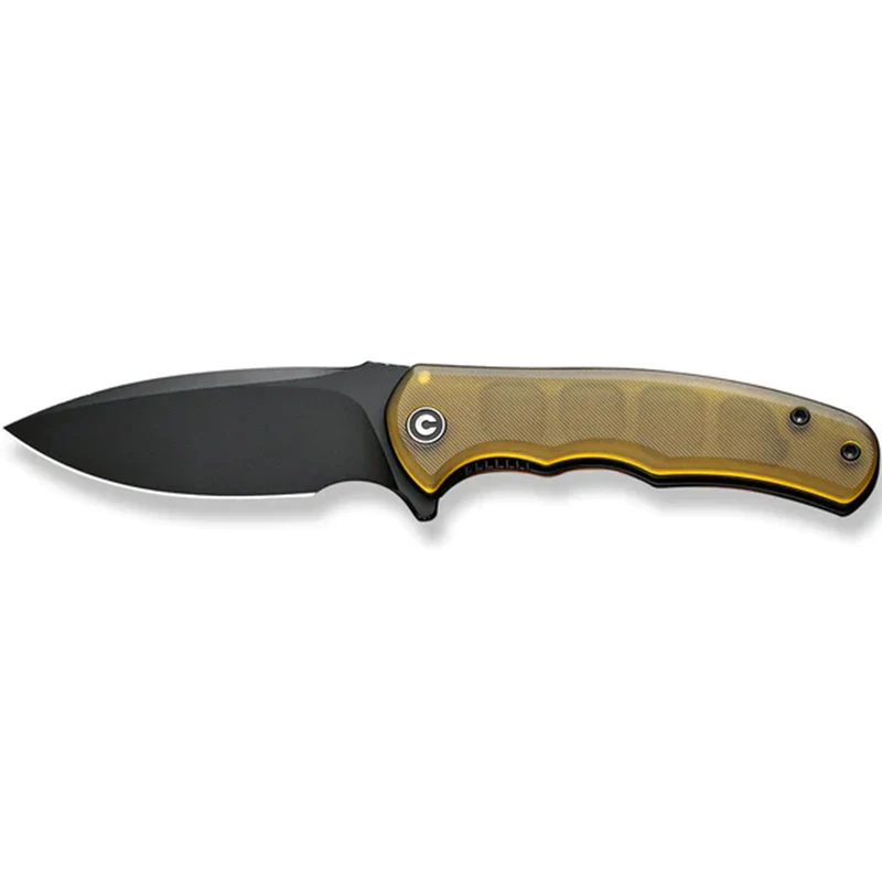 Civivi Mini Praxis - Mini Praxis CIVIVI Bead Blasted Ultem Handle Black D2 Blade - Image 9