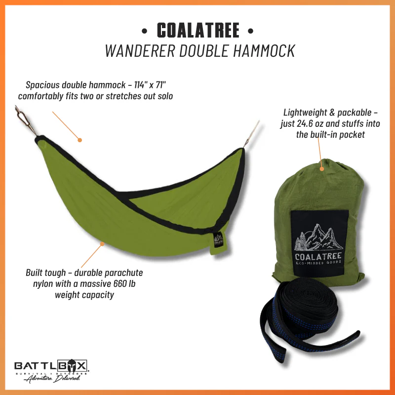 Coalatree Wanderer Double Hammock - Image 4