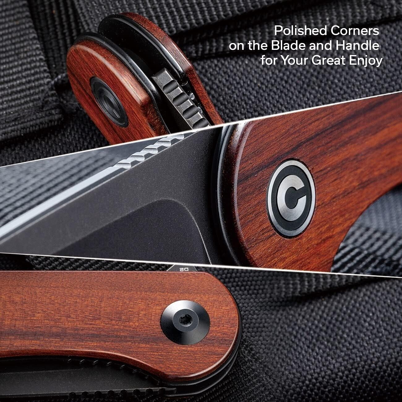 CIVIVI Elementum - Cuibourtia Wood Handle - Image 6