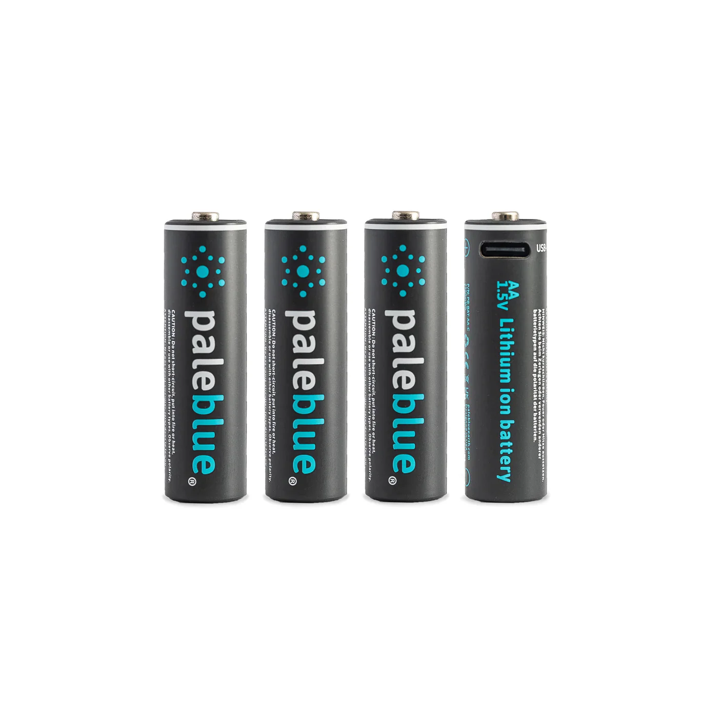 Paleblue AA USB-C Rechargeable Batteries (4 Pack)
