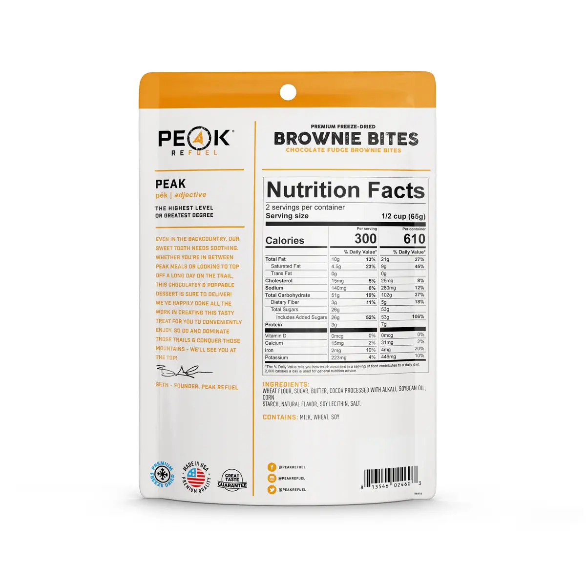 Peak Refuel Brownie Dough Bite - Image 2