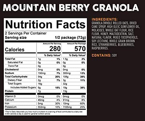 Peak Refuel Mountain Berry Granola (v) - Image 2