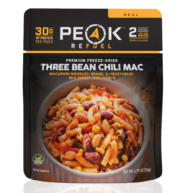 Peak Refuel Three Bean Chili Mac (v)