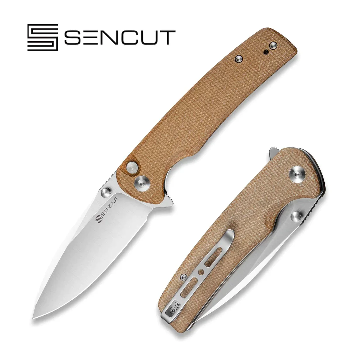 SENCUT Sachse - Micarta Handle - Image 7