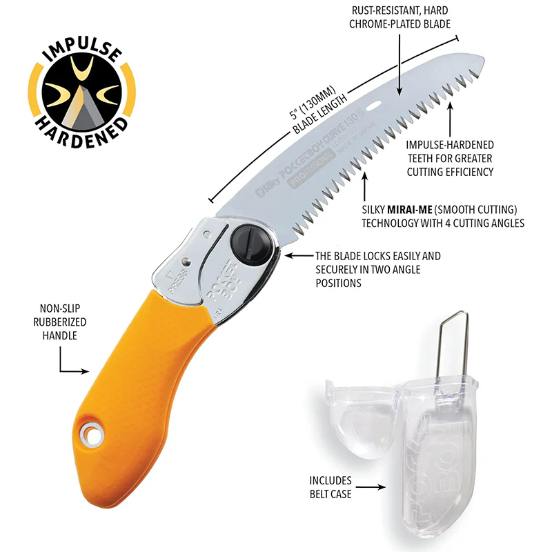Silky Saws POCKETBOY 130 MM Folding Saw - Image 4