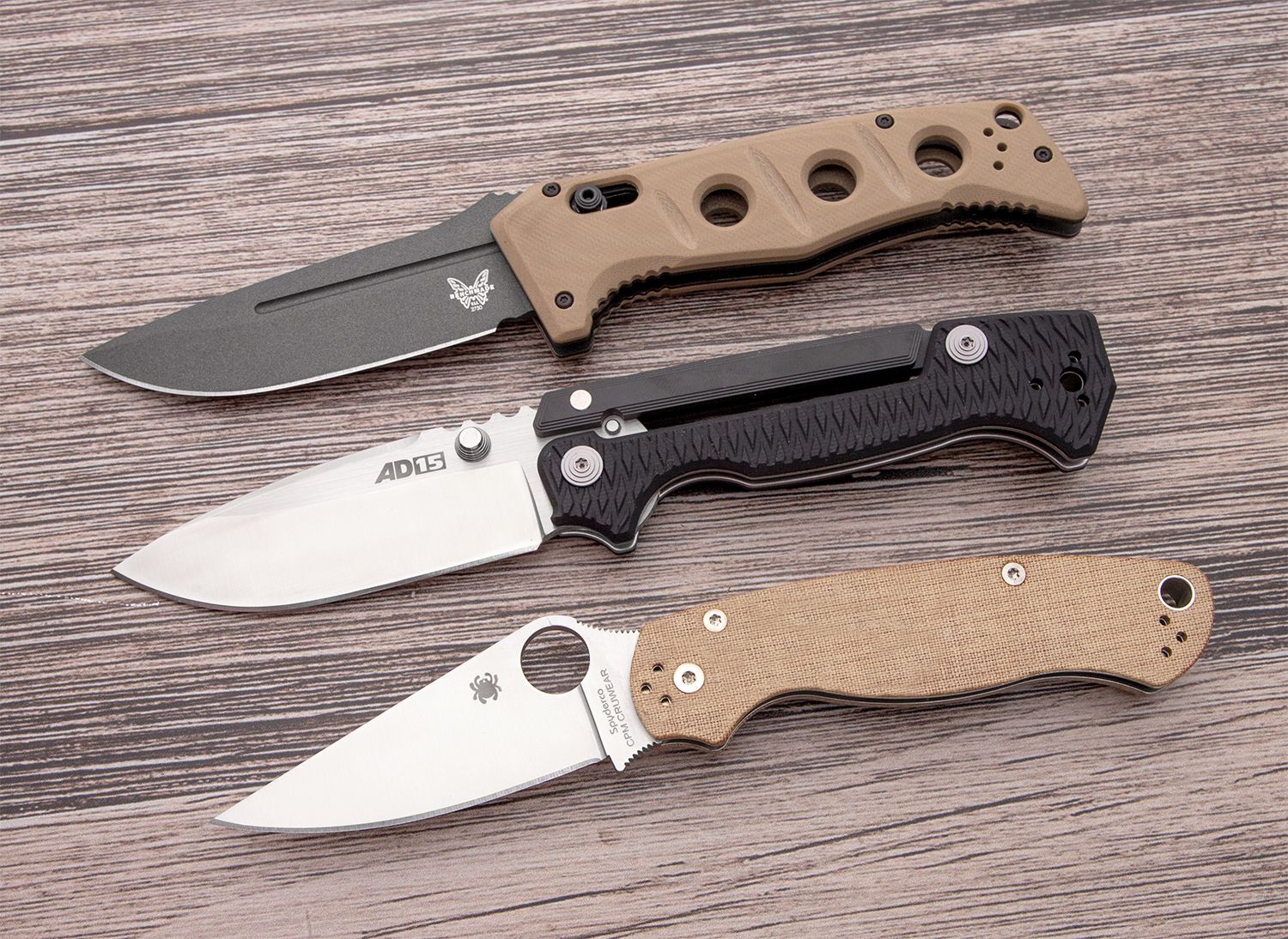Spyderco PARA MILITARY 2 Brown Canvas Micarta - C81MPCW2 - Image 5