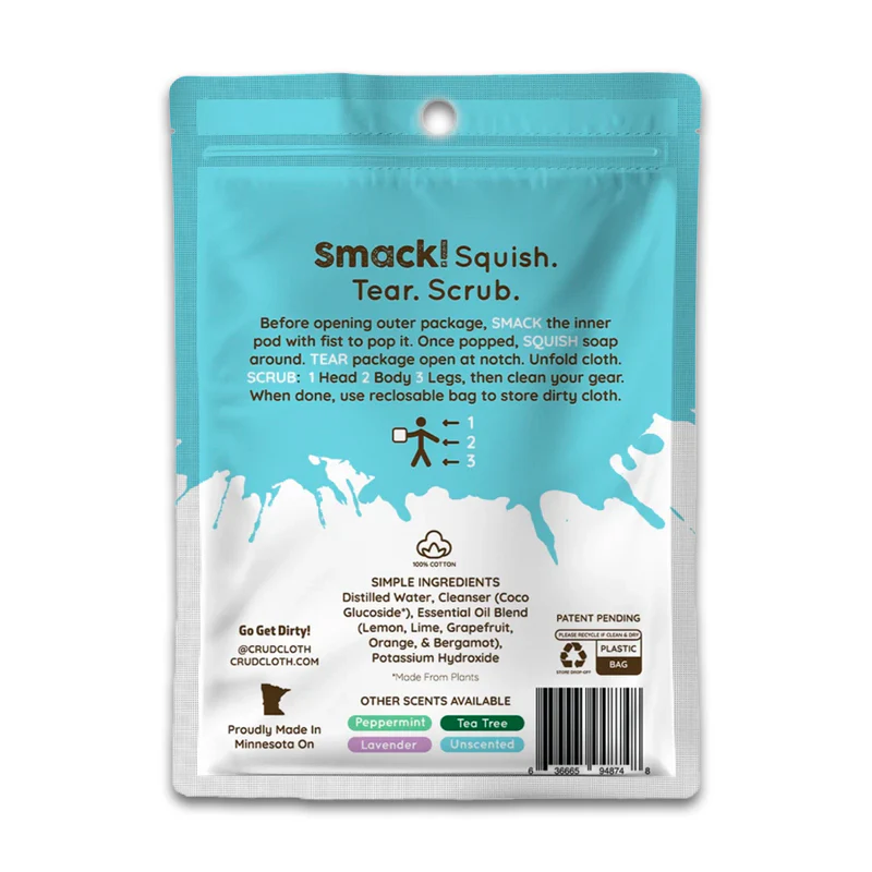 Crudcloth Instant Shower in a Bag - Image 6
