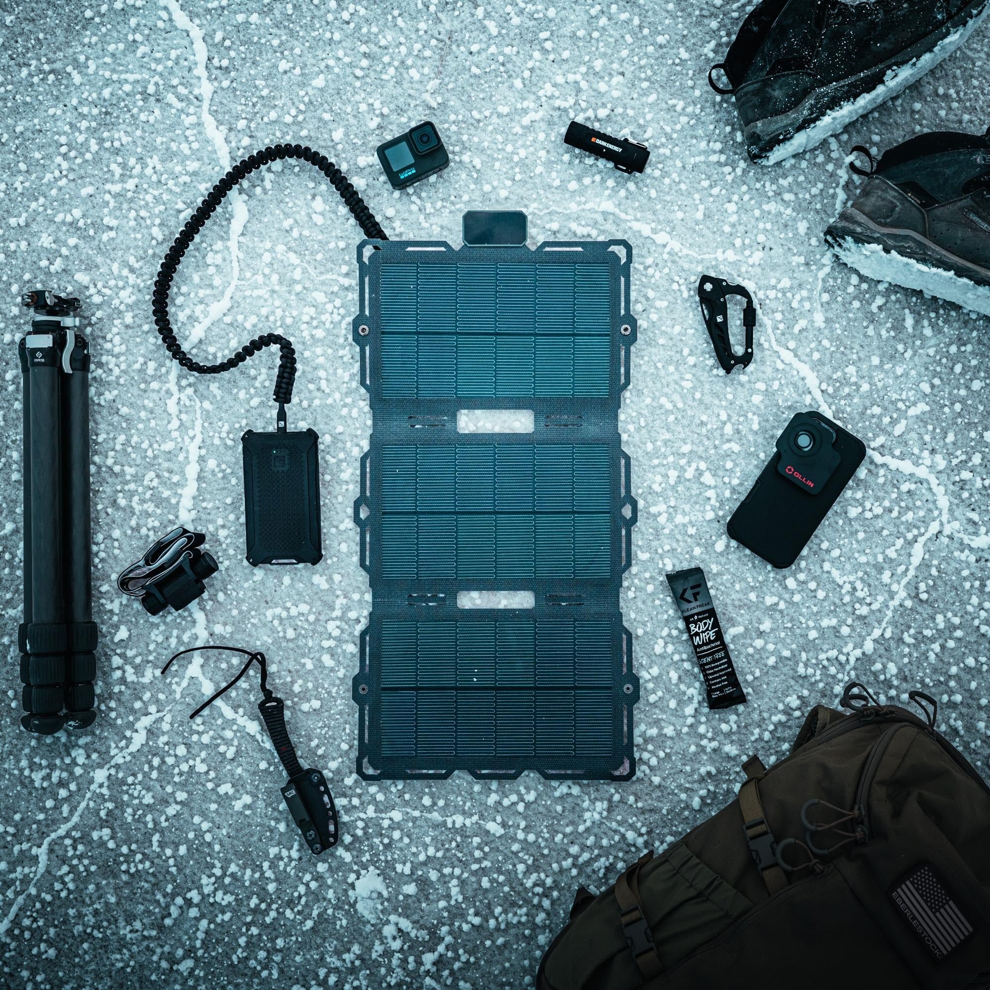 Dark Energy Spectre Solar Panel - Gray - 18W - Image 2