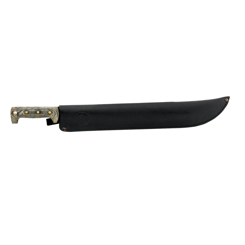 Condor El Salvador 23" 1075 High Carbon Steel Full Tang Fixed Blade With Leather Sheath - Image 6
