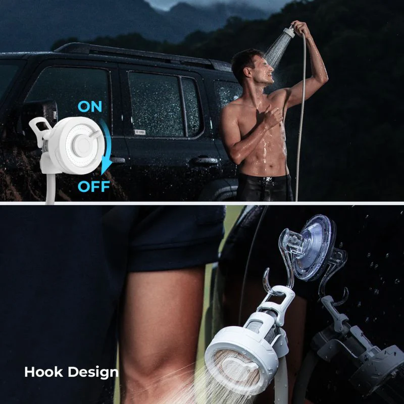 Flextail Max Shower - Rechargeable Outdoor Shower - Image 5