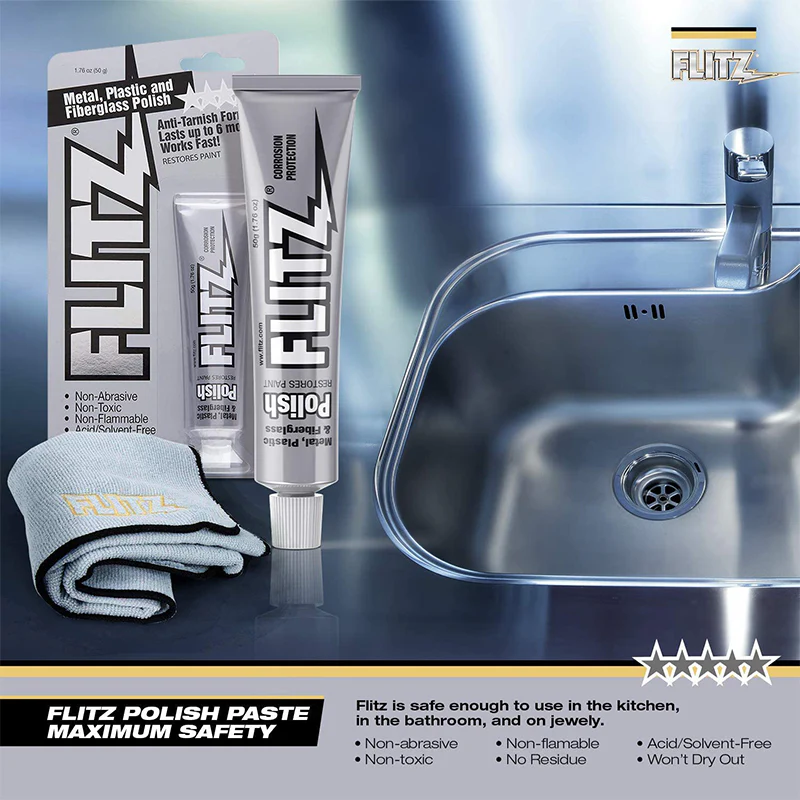 Flitz Metal, Plastic & Fiberglass Polish - PASTE - Image 5