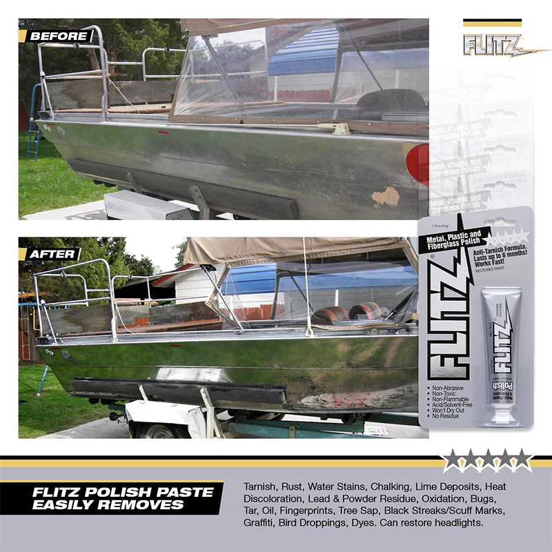 Flitz Metal, Plastic & Fiberglass Polish - PASTE - Image 8