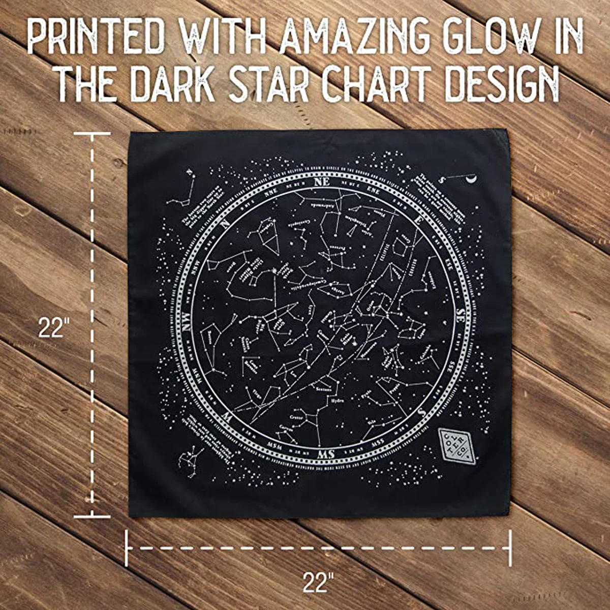Colter Co. Glow In The Dark Stargazer Bandana - Image 8