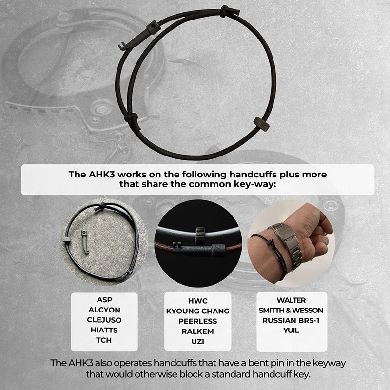 GTFO Wrist Strap With Advanced Handcuff Key (AHK3) - Image 3