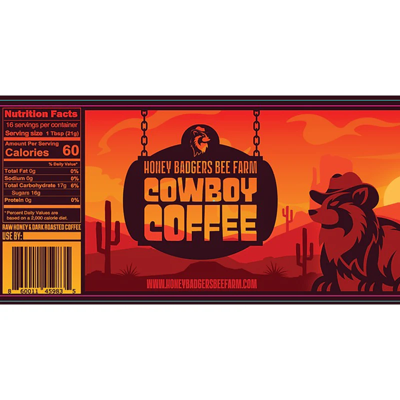 Honey Badgers Bee Farm - Cowboy Coffee - Image 3