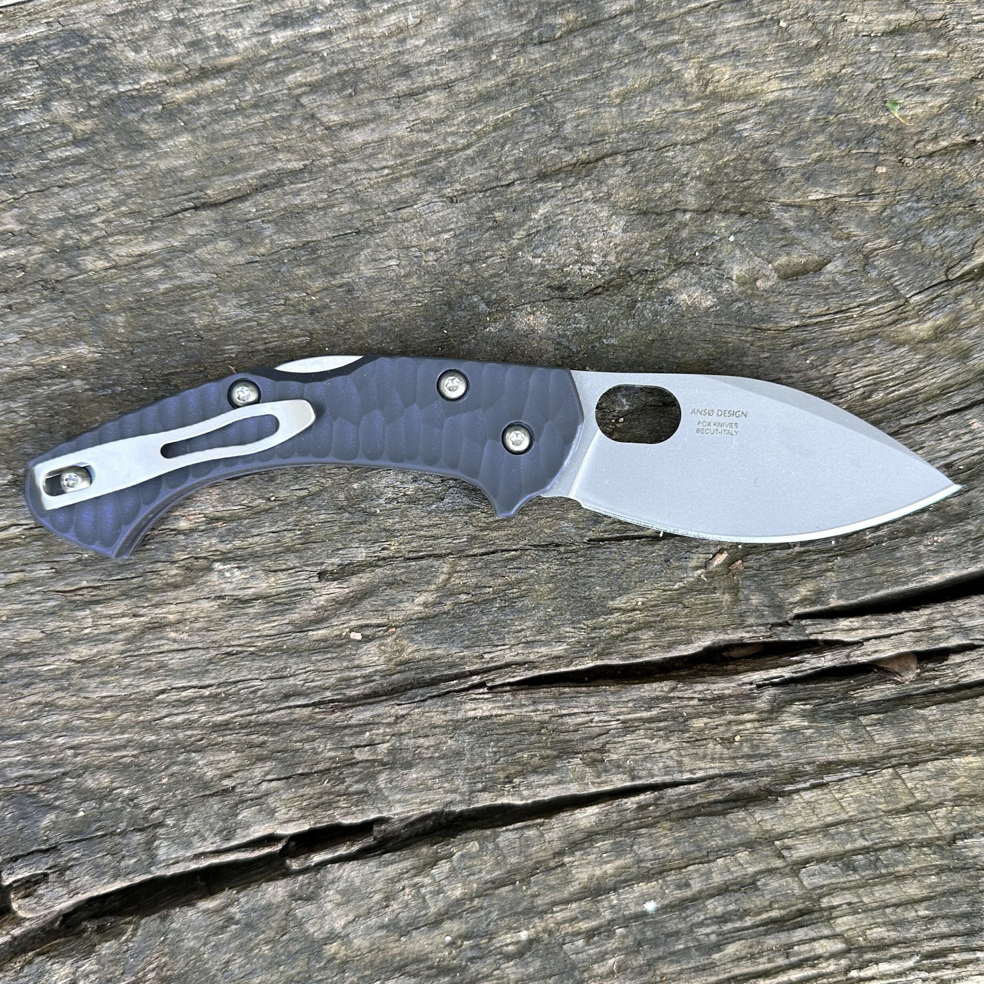 Fox Knives Italy Zero 2.0 Desert Warrior Jens Anso Lockback Pocket Knife - Image 20