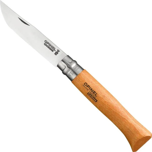 Opinel No. 12 Folding Pocket Knife with Wood Handle - Image 4