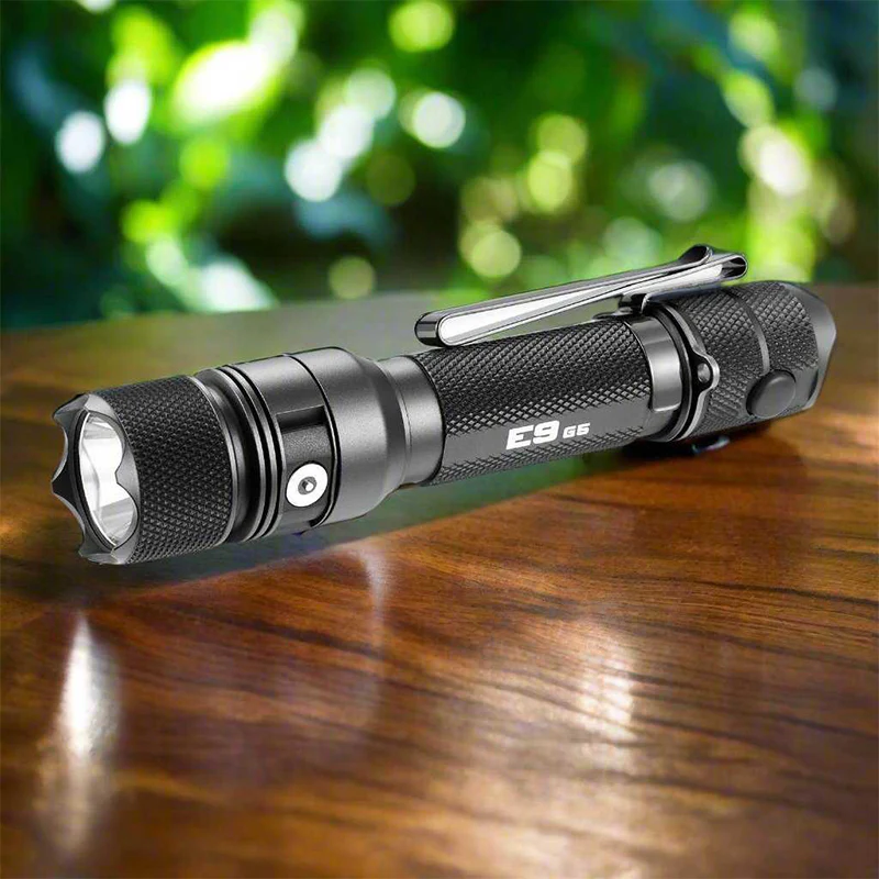 Powertac E9 GEN5 Long Throw 3000 Lumen Tactical EDC Flashlight - Image 2