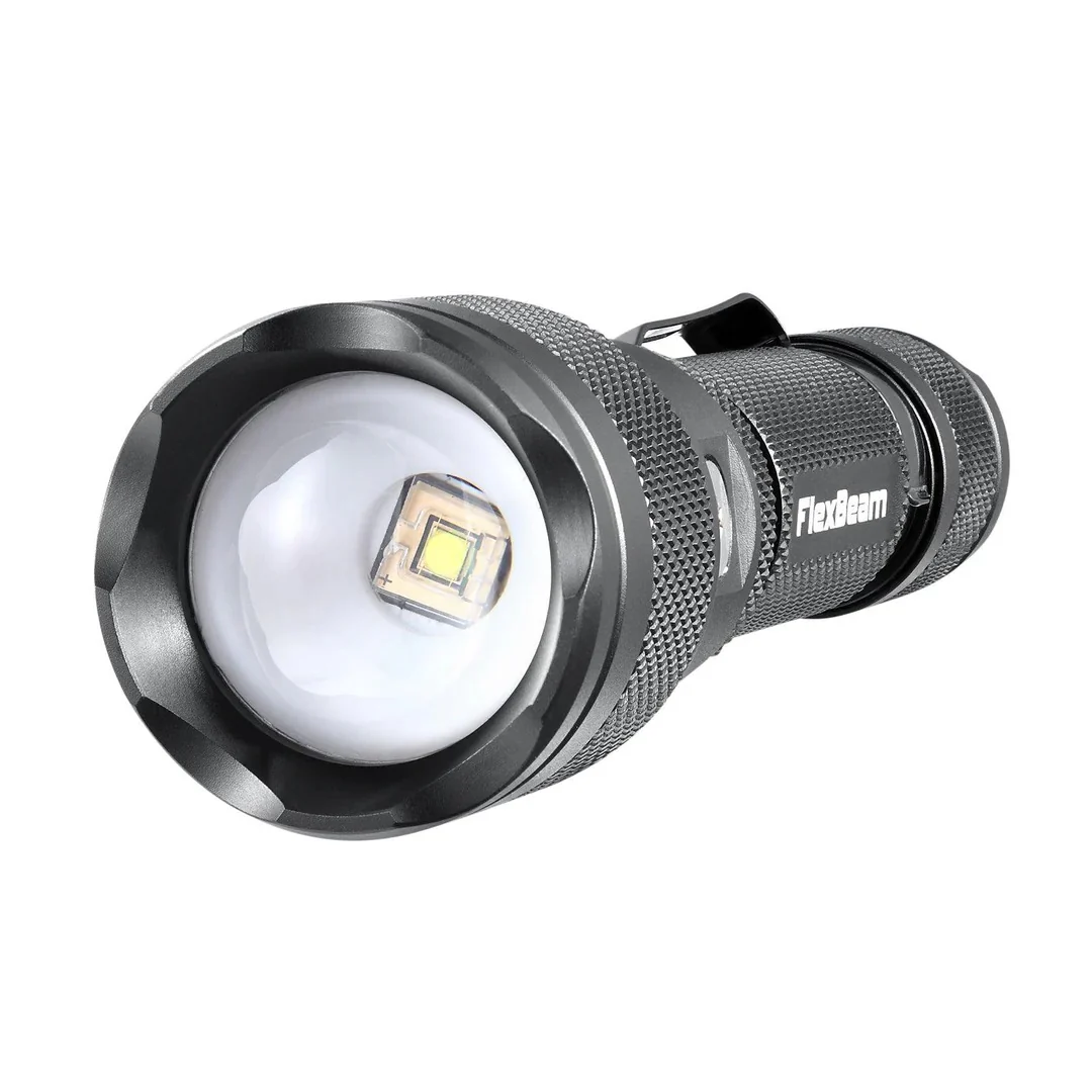 PowerTac FlexBeam 1200-Lumen Adjustable Beam Flashlight - Image 14