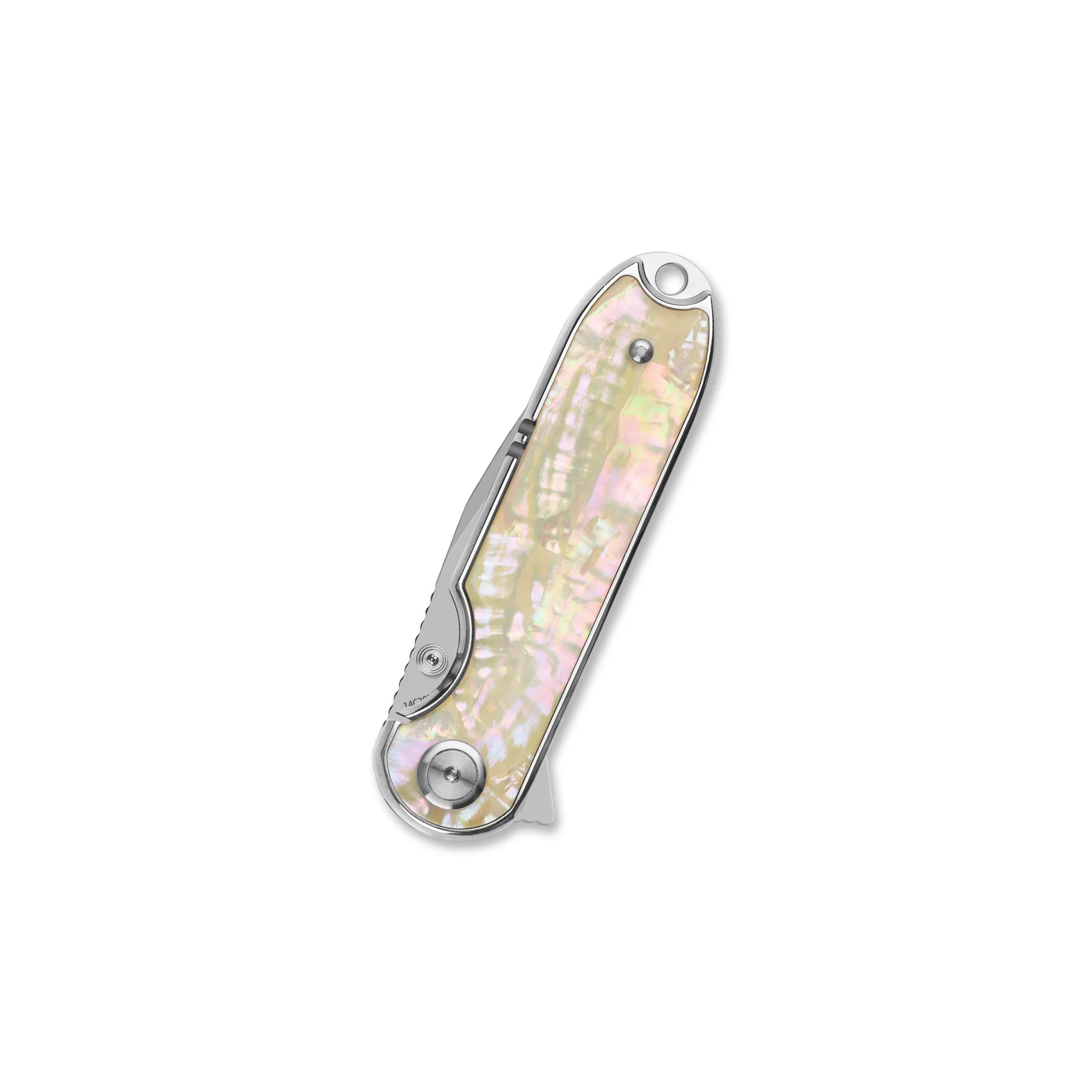 QSP Nebula Liner Lock Pocket Knife 14C28N Mirror Polish Blade Collectible EDC Folder - Image 4