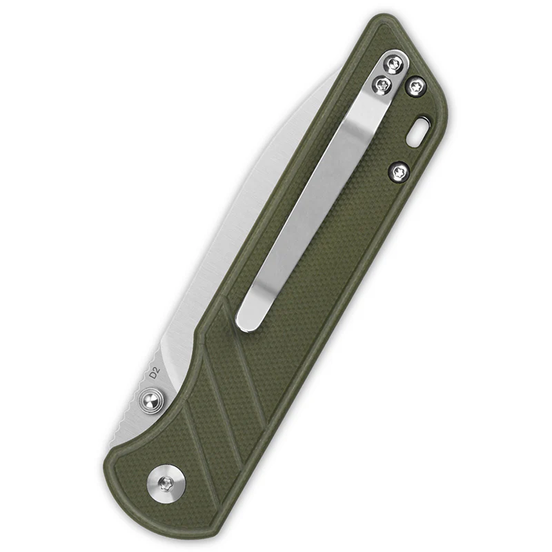QSP Parrot V2, Liner Lock Pocket knife, D2 Steel Blade - Image 8