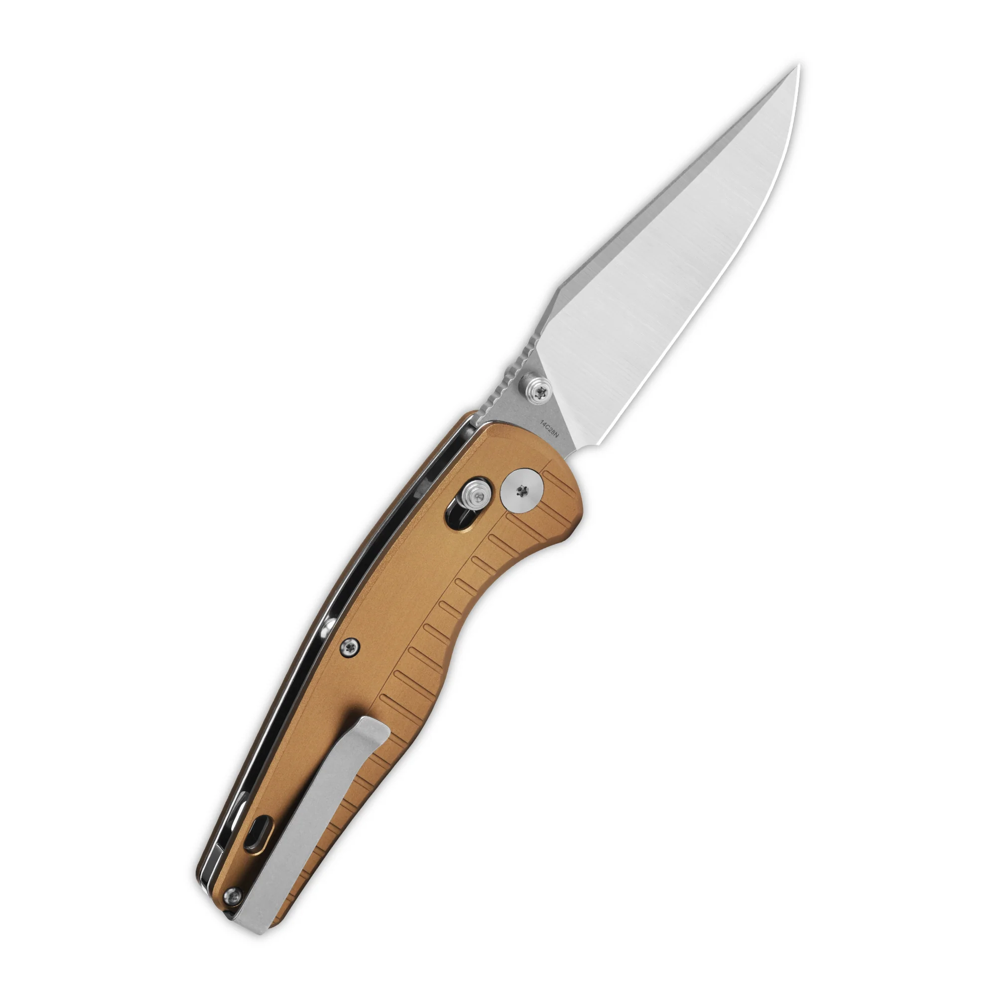 QSP Reptile Glyde Lock Pocket Knife 14C28N Blade Precision EDC Folder - Image 3