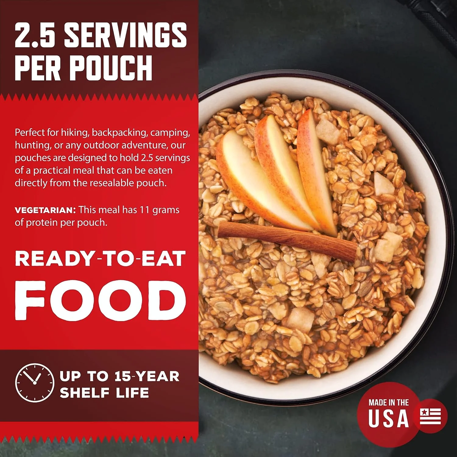 ReadyWise Appalachian Apple Cinnamon Cereal - Image 5