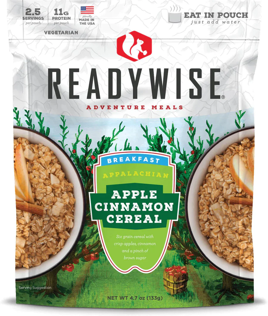 Readywise Appalachian Apple Cinnamon Cereal (Case of 6)*