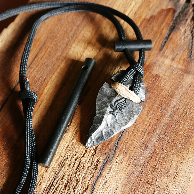 Refining Fire Forge Arrowhead Survival Necklace - Image 3