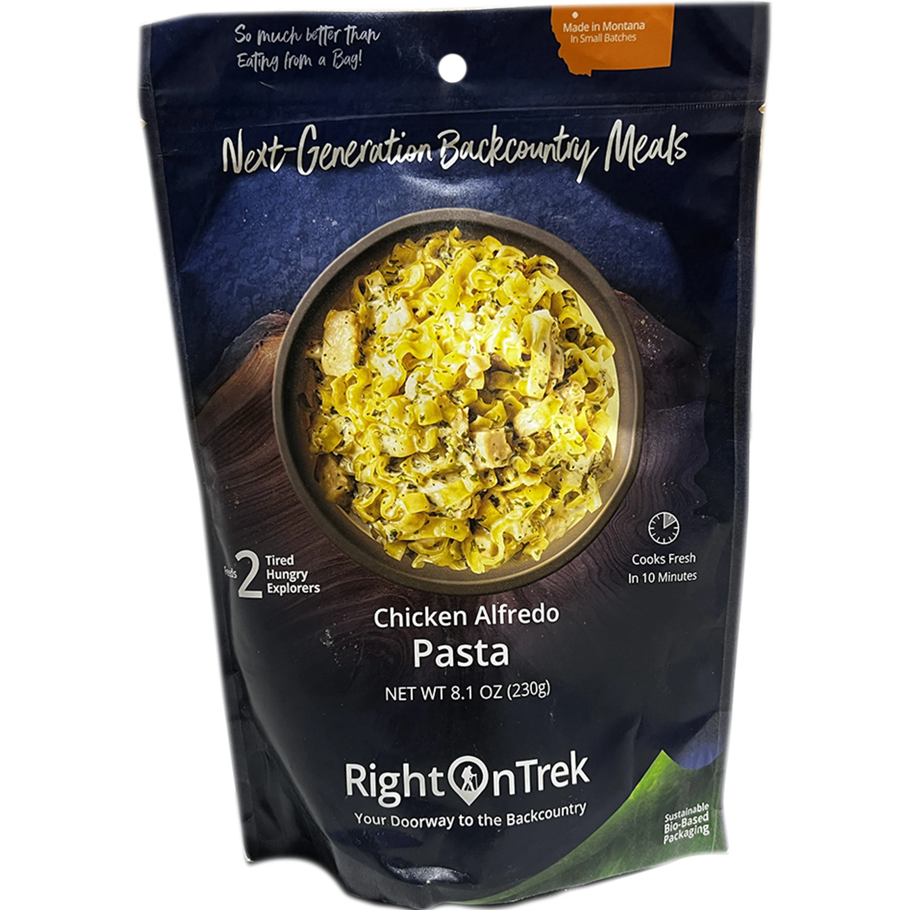 Right On Trek 2 Person Meals - Chicken Alfredo