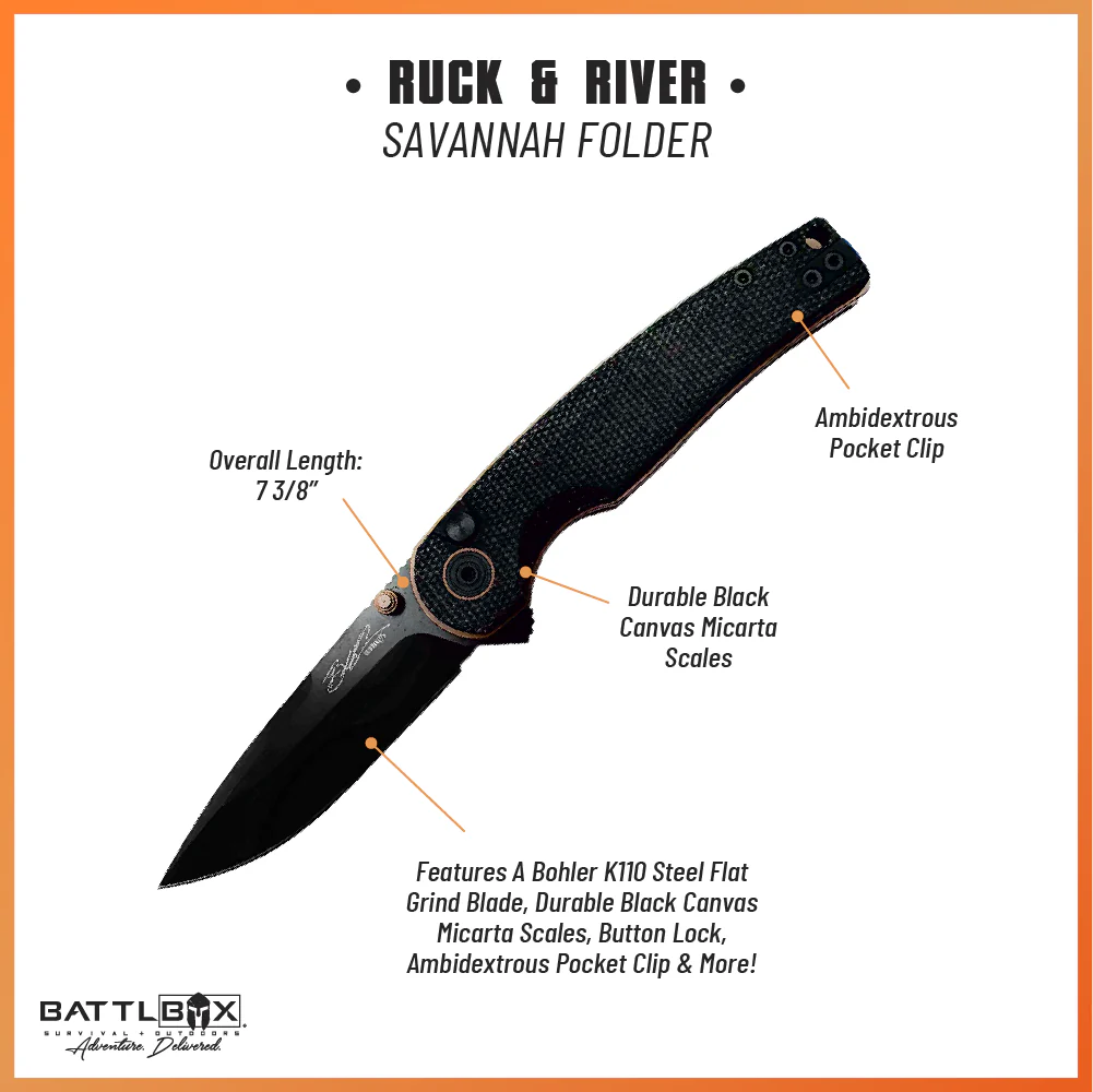 Ruck & River Savannah Folding Knife - Image 12
