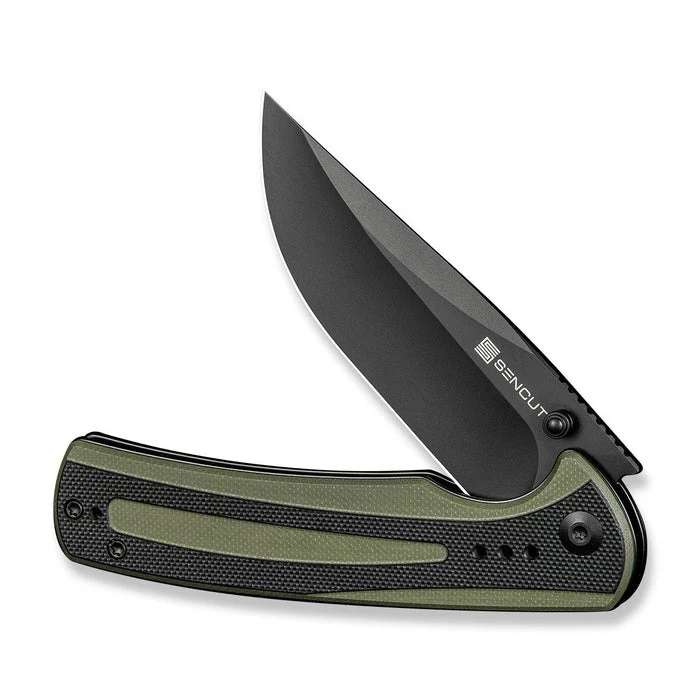 Sencut Regnator Folding Pocket Knife, 9Cr18MoV Clip Point Blade, Flipper & Thumb Stud Knife w/ G10 Handle - Image 23