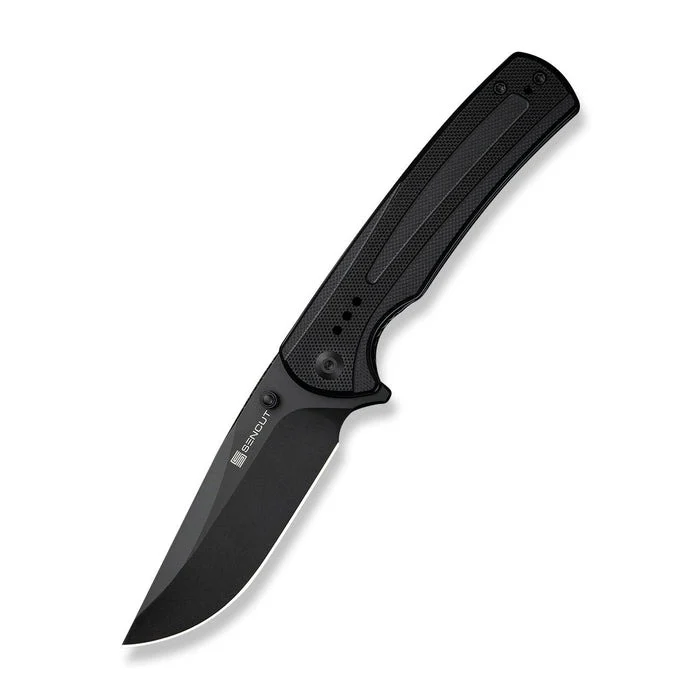 Sencut Regnator Folding Pocket Knife, 9Cr18MoV Clip Point Blade, Flipper & Thumb Stud Knife w/ G10 Handle - Image 9