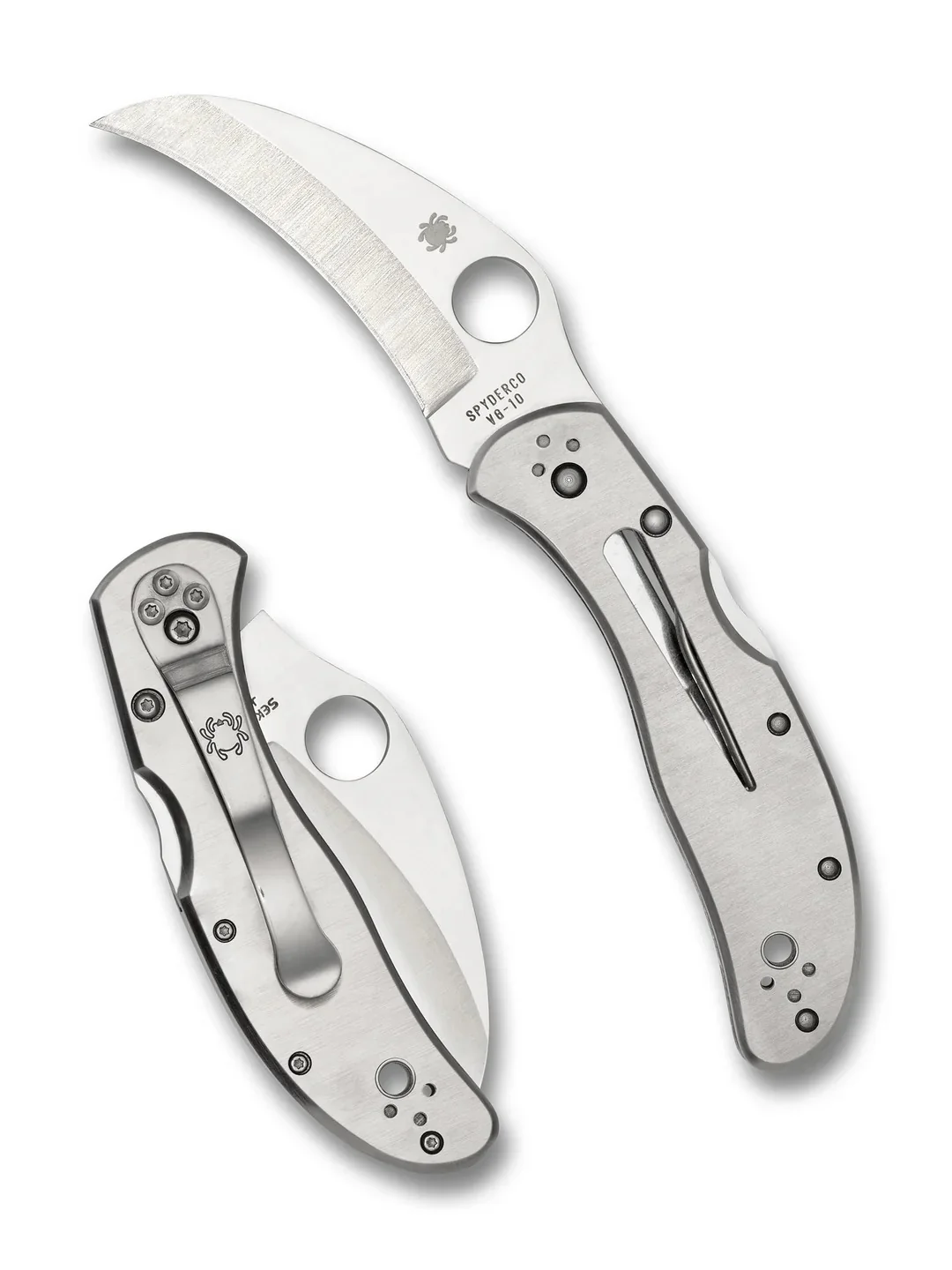 Spyderco Harpy Clipit Stainless Steel Blade - C08P