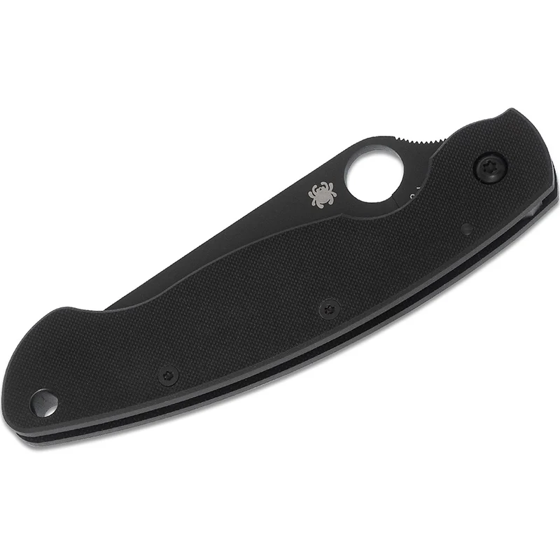 Spyderco Military Model - Black Handle Black Blade - C36GPBK - Image 3