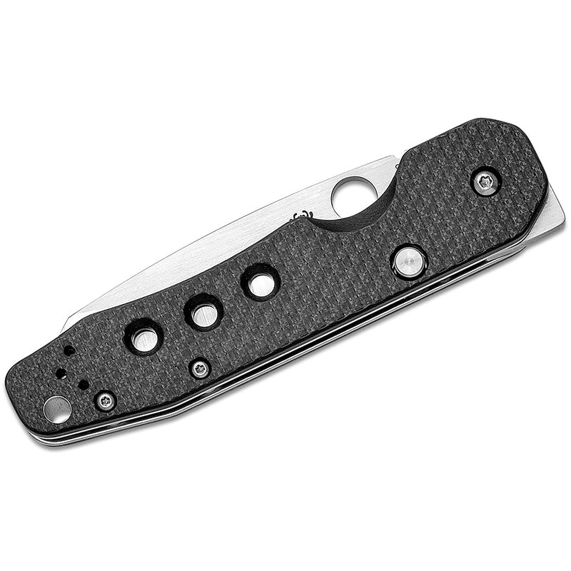 Spyderco Smock - Black Handle Steel Blade - C240CFP - Image 4