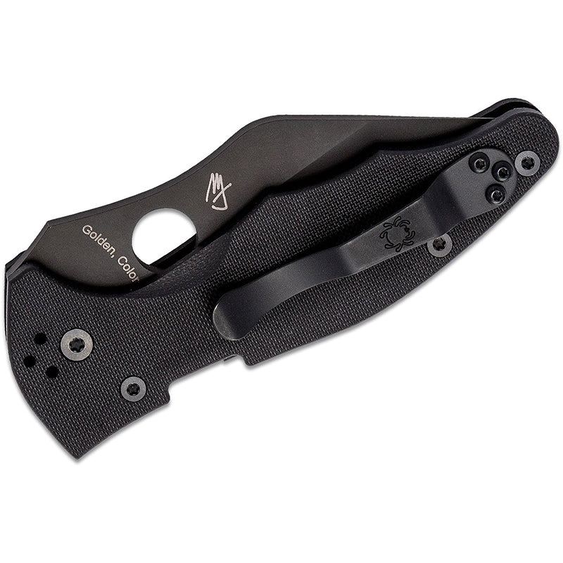 Spyderco Yojimbo 2 - Black Blade Black Handle - Image 2